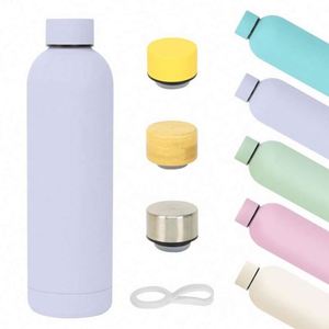 Bouteilles isothermes à double paroi avec logo personnalisé, 350 ml, 500 ml, petite ouverture, en acier inoxydable, bouteille d'eau de sport pour les voyages - Product Image 3