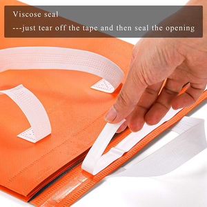 Nouveauté Sac isotherme jetable en aluminium laminé sur mesure, sac <span class=keywords><strong>thermique</strong></span> à emporter, écologique, non tissé, personnalisé - Product Image 5