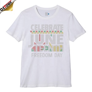 สินค้ายอดนิยม 2024 สินค้าใหม่ Juneteenth การถ่ายเทความร้อน Rhinestones คริสตัล Rhinestone การถ่ายเทความร้อน - Product Image 5