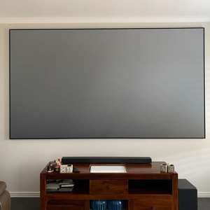 Rạp Chiếu Phim Tại Nhà 100Inch 4K Siêu Ngắn Màn Hình PET Crystal Ust Alr Ánh Sáng Xung Quanh Từ Chối Khung Cố Định Màn Hình Ust Clr - Product Image 3
