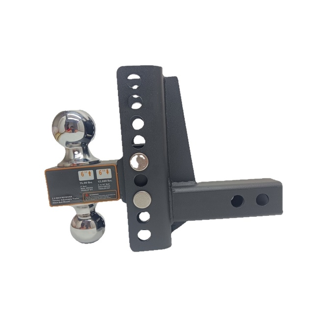 New Design Heavy Duty Trailer Parts & Accessories 2inch Hitch Ball Mount Receiver Alloy Steel Aluminium Towing Trailers