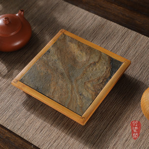 Bamboo <b>Tea</b> Tray Square Kung Fu <b>Tea</b> <b>Set</b> Holder Dry Brewing Table Teapot Cup Stand Handmade Lacquered <b>Tea</b> Accessories - Product Image 4