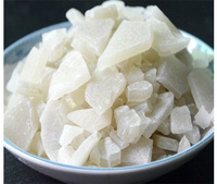 Sulfate d'aluminium 16%-17% en flocons blancs granulaires, qualité industrielle, adsorbant pour la fabrication du papier, 25 kg/sac, marque HC