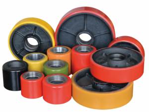 Porta-paletes Rodas de porta-paletes "Load <span class=keywords><strong>Wheel</strong></span>" Roda PU para porta-paletes manual - Product Image 2