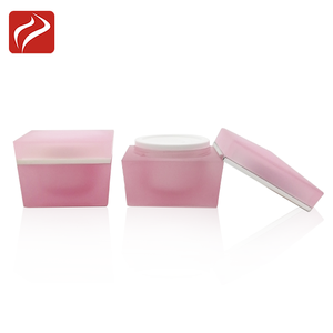30g 50g 100g Smerigliato Vaso Crema Acrilico <span class=keywords><strong>di</strong></span> Plastica <span class=keywords><strong>di</strong></span> Colore Rosa Acrilico Vaso Cosmetico - Product Image 6