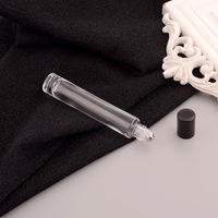 Vente en gros de flacons en verre transparents de 10 ml à fond épais, de forme carrée ou ronde, pour huiles essentielles et parfums