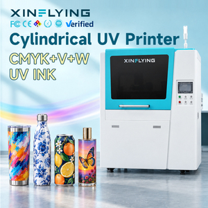 เครื่องพิมพ์ขวด XinFlying UV แบบพกพา พิมพ์สี CMYK+W+V สำหรับขวดสแตนเลส แก้ว และพลาสติก พร้อมบริการช่วยเหลือทางเทคนิคตลอด 24 ชั่วโมงทุกวัน - Product Image 1