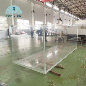 TOMATO INC Square Tempered <b>Plastic</b> 600L Eco-Friendly Aquarium <b>Fish</b> <b>Tank</b> for Indoor Use - Product Image 1