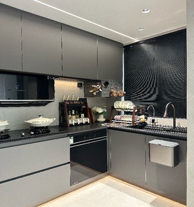 Juego de Cocina Contemporánea para Proyecto Hotelero en Italia 2026, Mini Cocina Portátil, Diseño de Muebles para Gabinetes de Cocina - Product Image 2