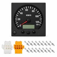 Speedometer Elektronik CANBUS J1939 0-125KM/H Odometer Terprogram untuk Takograf Truk