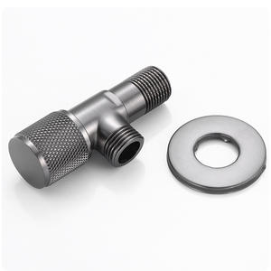 วาล์วมอร์นิ่งดิวแบบมุมฉาก ขนาด 1/2 นิ้ว พร้อมเกลียวต่อชาย สำหรับเครื่องทำน้ำอุ่นและโถสุขภัณฑ์ - Product Image 1