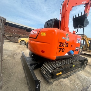 Excavadora Hitachi ZX70 Usada en Buenas Condiciones, Equipo de Construcción de Segunda Mano, Hecho en Japón, Miniexcavadora Hitachi ZX70 Lista para Trabajar - Product Image 3