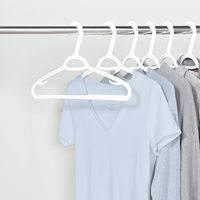 Robuste Rutschfeste Kunststoff-Kleiderbügel für Anzüge Mäntel Hemden zur Schrankorganisation Direkt vom Hersteller
