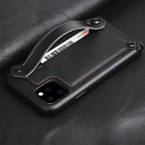 Venta al por mayor XGUO lite NAPA genuina de cuero de microfibra funda para teléfono para iphone 11 - Product Image 6