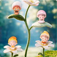 2026 Shanghai QDF Beans Amlls Yaoyao Eleven Xiao E Flower EIF Minis Blind Box Figurines Amlls Miniatures en PVC de collection Décoration