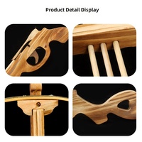 Arc à flèches en bois fait main unisexe avec pointes souples pour jeux classiques en extérieur et en intérieur, modèles d'armes anciennes, arc et flèches non letalisants