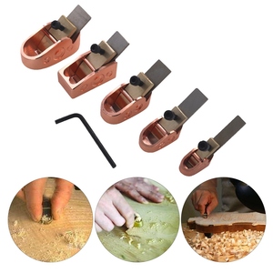 5 pièces bois avion Cutter ensemble violon pouce rabots semelle incurvée métal laiton <span class=keywords><strong>Luthier</strong></span> outil pour bricolage violon alto <span class=keywords><strong>violoncelle</strong></span> en bois - Product Image 2