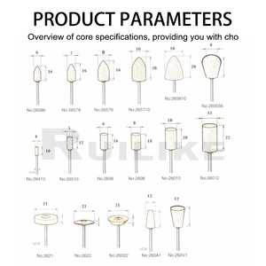 Roue de <span class=keywords><strong>polissage</strong></span> en feutre de laine importée de qualité supérieure, forme cylindrique 16x16mm, pour le <span class=keywords><strong>polissage</strong></span> de <span class=keywords><strong>verre</strong></span>, marbre et pierre dentaire - Product Image 5