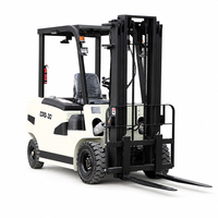 Chariot élévateur électrique 2 tonnes, 3 tonnes, 3,5 tonnes, E-forklift, haute stabilité, contrepoids pour la manutention des marchandises en entrepôt