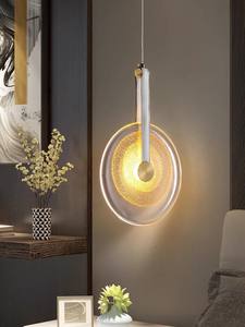 Подвесные светильники в стиле постмодерн для помещений, люстры и лампы, энергосберегающее стекло с современным дизайном для офисного использования - Product Image 6