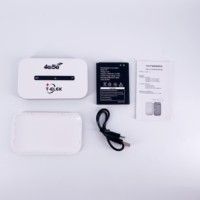 T-elek Hotspot WiFi Móvil Personalizable, Router 4G LTE, WiFi USB Inalámbrico de 150 Mbps, Mifis Desbloqueado Portátil TM6