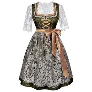 Veste/robe Dirndl Femme Linder Taille S - Laine, Broderie Allemande, Hiver/équitation