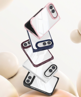 Coque de téléphone portable transparente antichoc 2026, protection intégrale, accessoires pour iPhone Duo