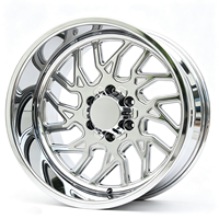 Jantes en alliage forgé SL 24x14 26x16 28x16 30X16 6X139.7 8X165.1 8X170 8X180 à déport profond polies pour Ford F-150 RAM 1500 3500