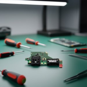 Scheda di ricarica USB Type-C con connettore microfono per Huawei P20 Lite, nuova - Product Image 3