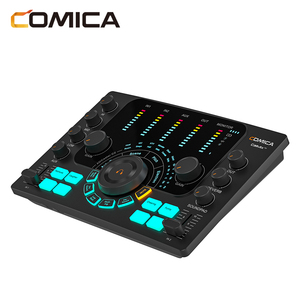 Carte son de streaming COMICA ADCaster C2, mixeur audio externe, son exceptionnel, plage de fréquences 20Hz-20kHz, interfaces XLR/6.35mm/3.5mm - Product Image 1