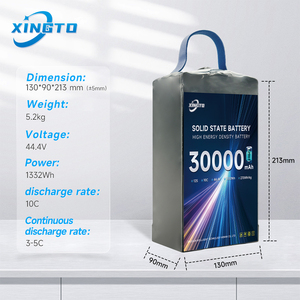 แบตเตอรี่ลิเธียมโพลิเมอร์มาตรฐาน HD UAV Power 14s 22000mAh สำหรับโดรน  อัตราการคายประจุ 10C  พร้อมหัวต่อ QS9 EC5 XT60 XT90 จาก Batterymakingcompany - Product Image 2