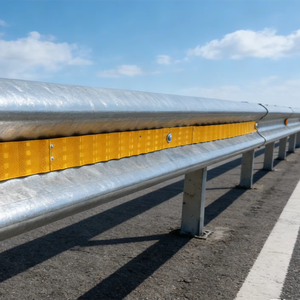 Sistema de Barreras de <span class=keywords><strong>Seguridad</strong></span> <span class=keywords><strong>Vial</strong></span> ROADSAFE con Postes y Tornillos de Acero Inoxidable Galvanizado Q235 - Unidad Completa para <span class=keywords><strong>Seguridad</strong></span> <span class=keywords><strong>Vial</strong></span> - Product Image 1