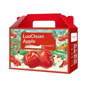 Luxury Apple <b>Gift</b> <b>Box</b> <b>for</b> Hongfu Red Fuji Apples - Premium <b>Empty</b> Packaging <b>for</b> Ice Heart Fruit - Product Image 1