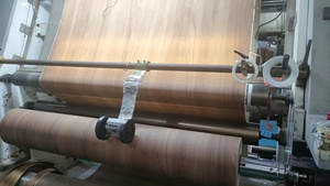 Rollos de <span class=keywords><strong>Vinilo</strong></span> Decorativo Imprimible en Color, Tipo PVC Winston Walnut, No Autoadhesivo, <span class=keywords><strong>para</strong></span> Gabinetes de Madera - Product Image 3