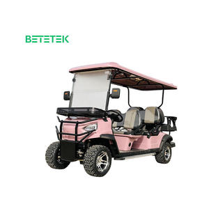 Mini Carro de Golf Eléctrico de 6 Asientos para Carretera, Vehículo Eléctrico Automático, Carrito de Caza de Marca Golf Buggy para Carreteras No Públicas - Product Image 1