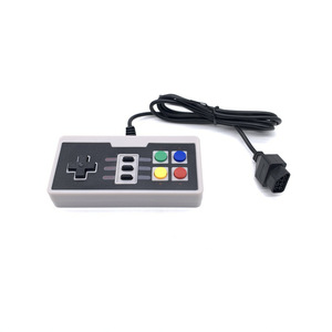 NES 8-Bit (8BT) Controlador de juegos con cable Rojo Blanco FC Máquina de ocho bits Único Modelo privado sin infracción Stock listo - Product Image 2