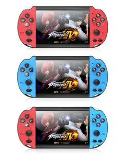 Top quality X7 Portable Game Console With10000 PSP PS 4 Built-in Games Multifunction handheld Game Player X7