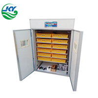 Incubateur automatique à température constante haute capacité, adapté à l'éclosion des œufs de poulet, de canard, de caille et d'oie dans les fermes.