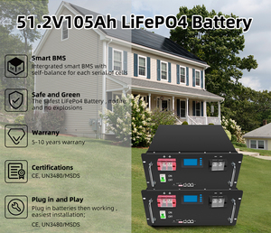 Gabinete de Baterías para Montaje en Rack, 48V 100Ah 200Ah 300Ah 51.2V 48V, Baterías de Litio de Larga Duración, 5kwh 10KWH 15kwh, Lifepo4 para Carrito de Golf y Servidor - Product Image 2