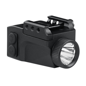 Torcia <span class=keywords><strong>LED</strong></span> Tattica Ricaricabile in Alluminio con Puntatore Laser Verde, Resistente agli Urti, Impermeabile, con Fasci Magnetici - Product Image 2