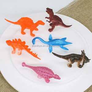 Venta al por mayor de juguetes de cápsulas expendedoras Mini figuras de dinosaurios de PVC juguetes de dinosaurios luminosos fiesta de cumpleaños favores suministros bolsa de regalos - Product Image 5
