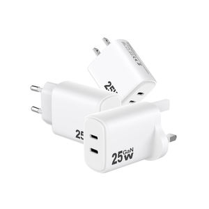 Factory PD 25W Adaptador <span class=keywords><strong>de</strong></span> <span class=keywords><strong>cargador</strong></span> <span class=keywords><strong>de</strong></span> teléfono CE RoHs KC Dispositivos móviles portátiles Carga rápida Gan <span class=keywords><strong>Cargador</strong></span> <span class=keywords><strong>de</strong></span> pared 25W para iPhone 15 16 17 - Product Image 1