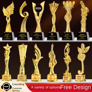 Fort Đảo Thân Thiện Với Môi Khắc Nhựa <span class=keywords><strong>Trophy</strong></span> Tùy Biến Cho Cuộc Họp Thường Niên Sáng Tạo Nổi Tiếng Nhân Viên Công Nhận Ca Hát - Product Image 4