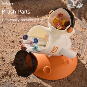 Estuche <span class=keywords><strong>de</strong></span> plástico multifuncional para bolígrafos, caja <span class=keywords><strong>de</strong></span> almacenamiento con diseño <span class=keywords><strong>de</strong></span> cohete bonito para organización <span class=keywords><strong>de</strong></span> escritorio <span class=keywords><strong>de</strong></span> oficina, <span class=keywords><strong>Calendario</strong></span> para estudiantes y niños - Product Image 2