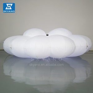 Ombrello bianco gonfiabile nuvola di arte installazione <span class=keywords><strong>nuvole</strong></span> gonfiabili con luce a led - Product Image 1
