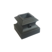 Balustres d'escalier intérieur Accessoires Chaussures pour chaussures unies pour inclinaison à angle de 45 ° Convient aux balustres de 1/2 pouces