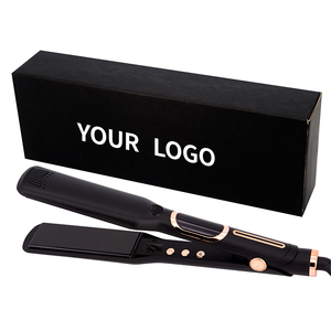Plancha de pelo de alta temperatura personalizada de buena calidad 500F MCH calentamiento rápido 5 tamaños disponibles <span class=keywords><strong>planchas</strong></span> de pelo de titanio - Product Image 2