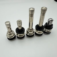 Pièces automobiles, joint torique en métal, pneu TR416, nickelé, adaptateur pour voiture particulière, camionnette légère, accessoires