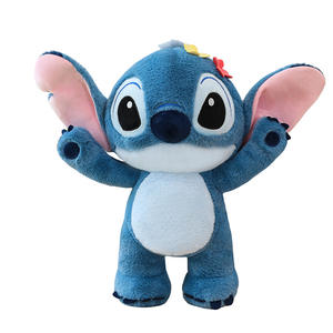 Cojín <span class=keywords><strong>de</strong></span> Peluche Personalizado con Logotipo <span class=keywords><strong>de</strong></span> <span class=keywords><strong>Stitch</strong></span>, Juguete <span class=keywords><strong>de</strong></span> Peluche <span class=keywords><strong>de</strong></span> <span class=keywords><strong>Stitch</strong></span> Azul Sentado y <span class=keywords><strong>de</strong></span> Pie, <span class=keywords><strong>Muñeco</strong></span> <span class=keywords><strong>de</strong></span> Peluche Clásico <span class=keywords><strong>de</strong></span> Orejas Grandes, Muñecos <span class=keywords><strong>de</strong></span> Peluche Baratos - Product Image 5