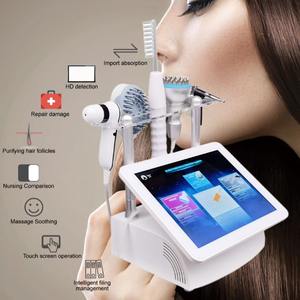 전문 헤드 케어 USB-피부 모발 분석기 HD 감지 5in1 AI 두피 분석 기능이있는 휴대용 헤어 분석기 - Product Image 1
